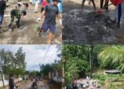 Jalan Rusak Bertahun-Tahun Tak Tersentuh, Warga Serandang RT 11 Turun Tangan Perbaiki Sendiri