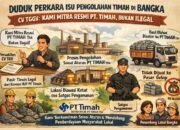 Duduk Perkara Isu Pengolahan Timah di Bangka, CV TGV: Kami Mitra Resmi PT. TIMAH, Bukan Ilegal 